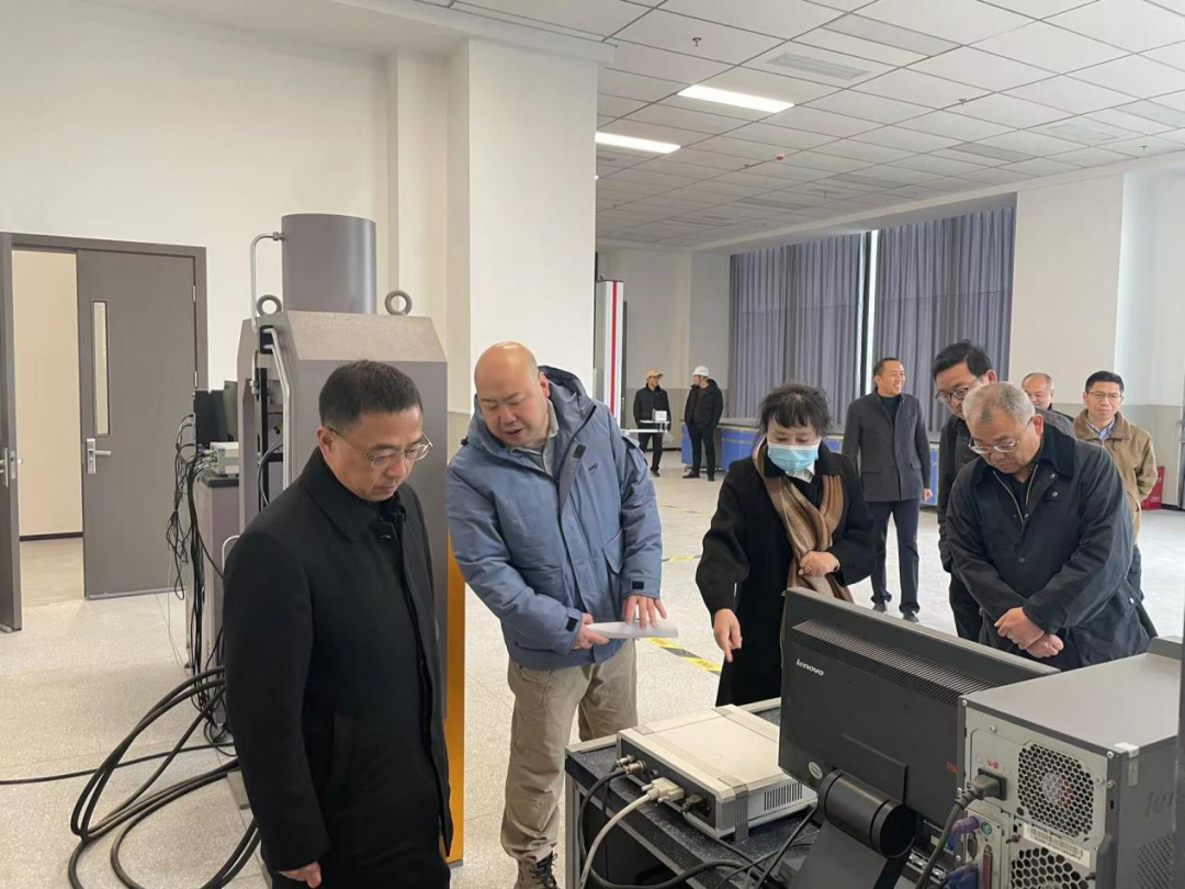 副市长徐春龙调研国检中心项目春节后复工情况